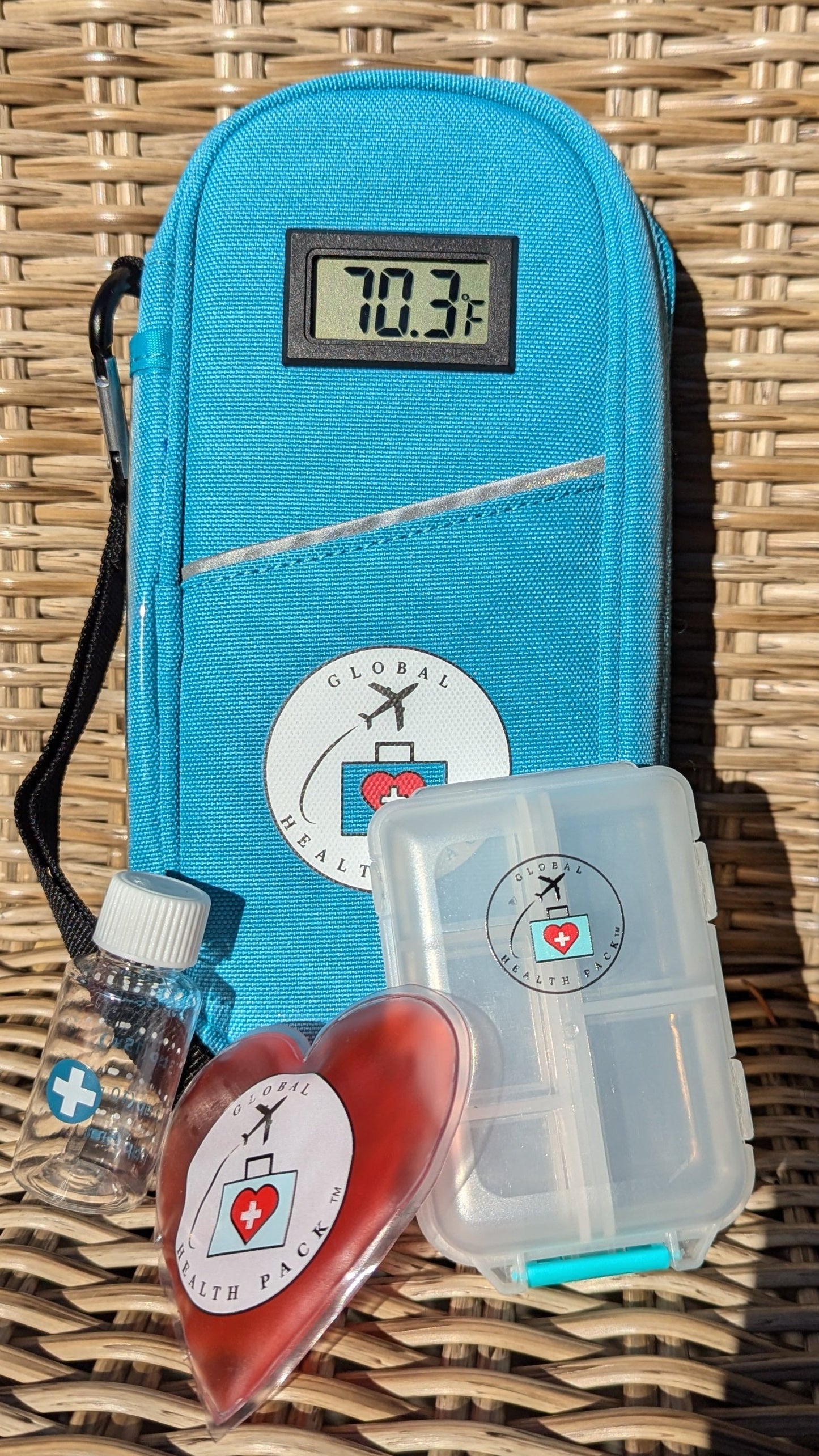 BUNDLE: Allergy Medication Pack and Pill Case